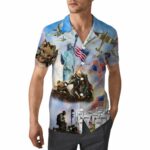 4Th Of July Happy Armed Forces Day Veteran Hawaiian Shirt