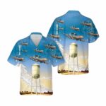 965th Airborne Air Control Squadron 552d Air Control Wing Boeing E 3 Sentry Hawaiian Shirt