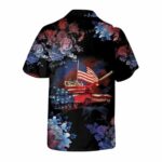 Abrams Battle Tank 4th Of July Hawaiian Shirt Back