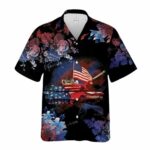 Abrams Battle Tank 4th Of July Hawaiian Shirt Front