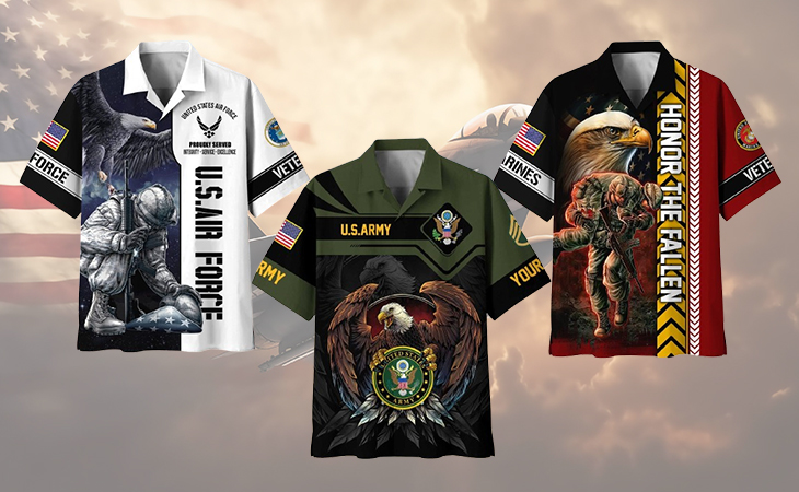 AMilitary airplane hawaiian shirt images Copy