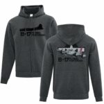 B 17 Flying Fortress All Over Print Hoodie