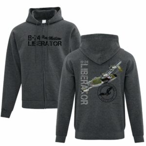 B 24 Liberator All Over Print Hoodie