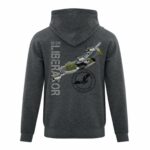 B 24 Liberator All Over Print Hoodie Back