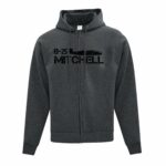 B 25 Mitchell All Over Print Hoodie Front