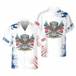 Freedom Isn't Free I Paid For It Veterans Memorial Day Hawaiian Shirt