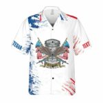 Freedom Isn't Free I Paid For It Veterans Memorial Day Hawaiian Shirt Front