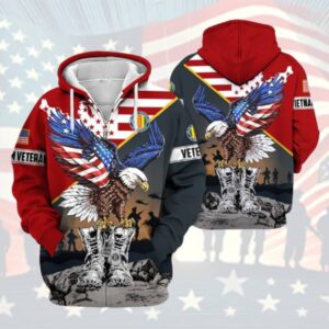 Honoring all who served us veterans all over print hoodies