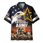 Honoring All Who Served US Veterans Hawaiian Shirt Front