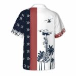 Honoring All Who Served Veteran Hawaiian Shirt BAck