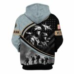 Honoring Our Heroes Armed Forces All Over Print Hoodie Back