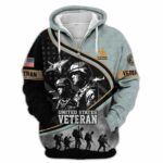 Honoring Our Heroes Armed Forces All Over Print Hoodie Front