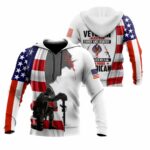 I Am Veteran I Believe In God Family And Country All Over Print Hoodie