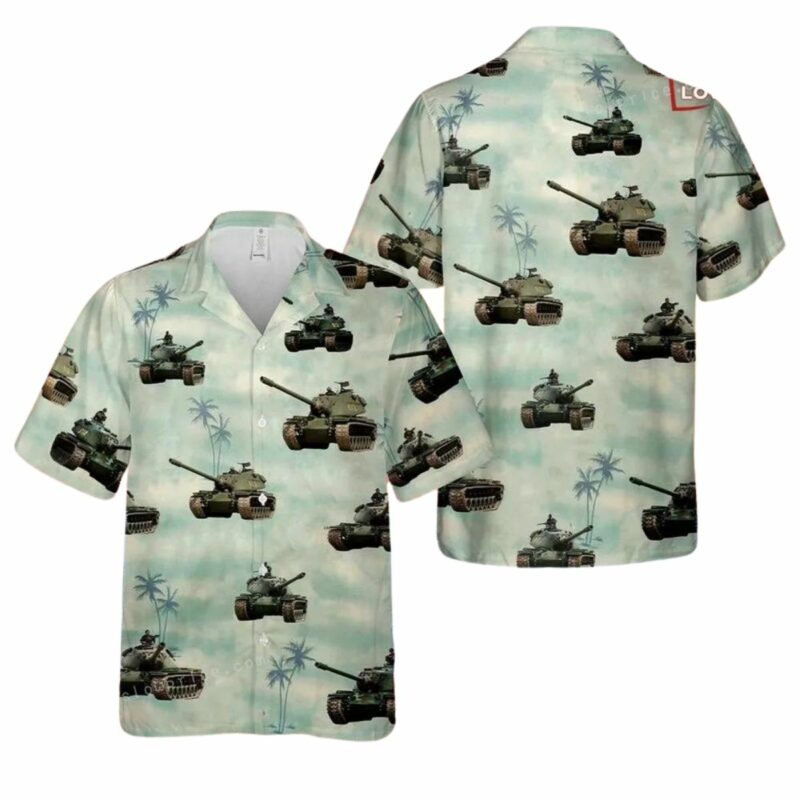 M103 Heavy Tank Hawaiian Shirt