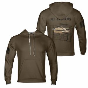 M1A1 Abrams Gulf War 1991 All Over Print Hoodie