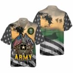 Memorial Day Proudly Served The US Army Hawaiian Shirt