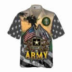 Memorial Day Proudly Served The US Army Hawaiian Shirt Front 1