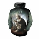 Memorial Day This How Americans Take A Knee All Over Print Hoodie Front