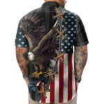 One Nation Under God Jesus Christian 4 Of July Hawaiian Shirt Back 1