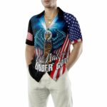 One Nation Under God One Flag One Land One Dad Hawaiian Shirt Front 2