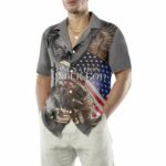 One Nation Under God Veteran American Flag Veteran Hawaiian Shirt 1