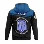 Proud Airforce Mom Protect Sons I Once Protected Him Now He Protects Me All Over Print Hoodie Back