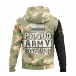 Proud Army Boyfriend Family Military All Over Print Hoodie Back