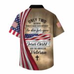 Proud US Flag Proud Army Wife Hawaiian Shirt Back