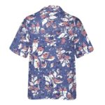 Red White And Blue, 4th Of July Independence Hawaiian Shirt Back