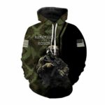 Remember and Honor The Heroes US Veteran Memorial Day All Over Print Hoodie Front