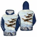 Royal Air Force Hawker Typhoon All Over Print Hoodie