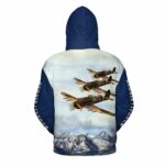 Royal Air Force Hawker Typhoon All Over Print Hoodie Back