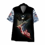 Those Who Would Disrespect Our Flag Have Never Been Handed A Folded One Military Mom Hawaiian Shirt Front