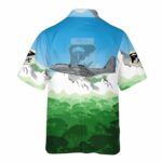 US Air Force 08 5697, MC 130J Commando II CR 2, 492nd SOTRG Det 2 Hawaiian Shirt Back