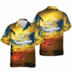 US Air Force 436th MAW C 5A Galaxy Hawaiian Shirt