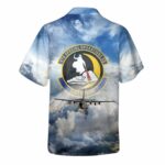 US Air Force 4th Special Operations Squadron AC 130U Spooky gunship Hawaiian Shirt Back