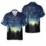 US Air Force 88 1307, AC 130W Stinger II, 16th SOS, 27th SOW Hawaiian Shirt