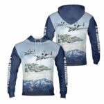 US Air Force A 10 Thunderbolt II Veteran Day All Over Print Hoodie