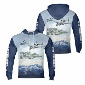 US Air Force A 10 Thunderbolt II Veteran Day All Over Print Hoodie