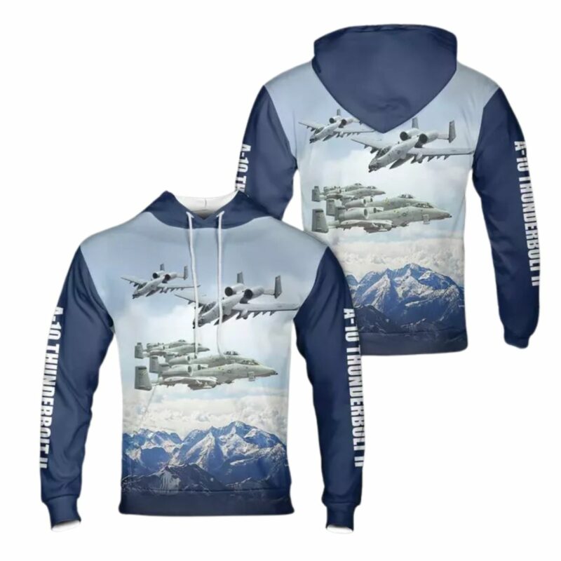 Us Air Force A 10 Thunderbolt Ii Veteran Day All Over Print Hoodie