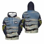 US Air Force F 111 Aardvark All Over Print Hoodie