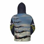 US Air Force F 111 Aardvark All Over Print Hoodie Back