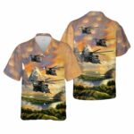 Us Air Force Mh 53m Pave Low IV Of 21st Special Operations Squadron Armed Forces Day Hawaiian Shirt