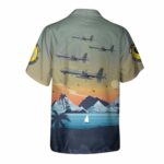 US Air Force MQ 9 Reaper Dirty Dozen, 27th SOW, 12th SOS Hawaiian Shirt Back