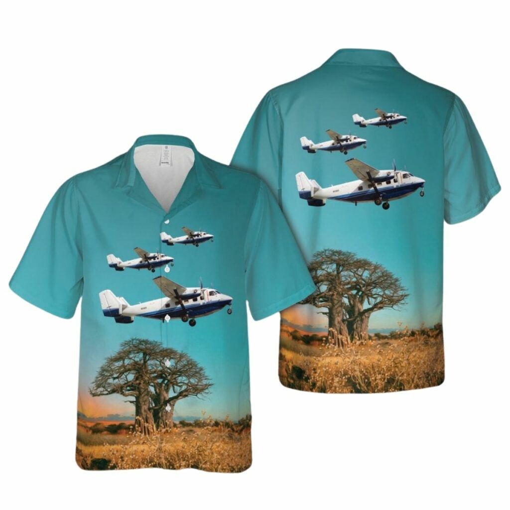 Us Air Force Pzl Mielec M 28 Skytruck Hawaiian Shirt