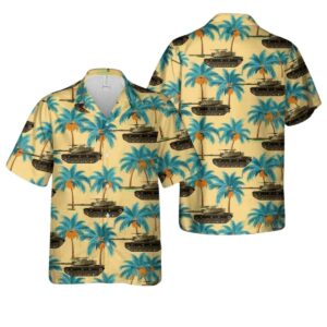 US Army 105mm Gun Tank M60 Hawaiian Shirt