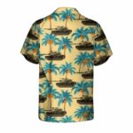 US Army 105mm Gun Tank M60 Hawaiian Shirt Back