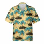 US Army 105mm Gun Tank M60 Hawaiian Shirt Front