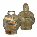 US Army Sikorsky UH 60 Black Hawk All Over Print Hoodie