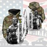 US Army Special Forces Camouge Hoodie